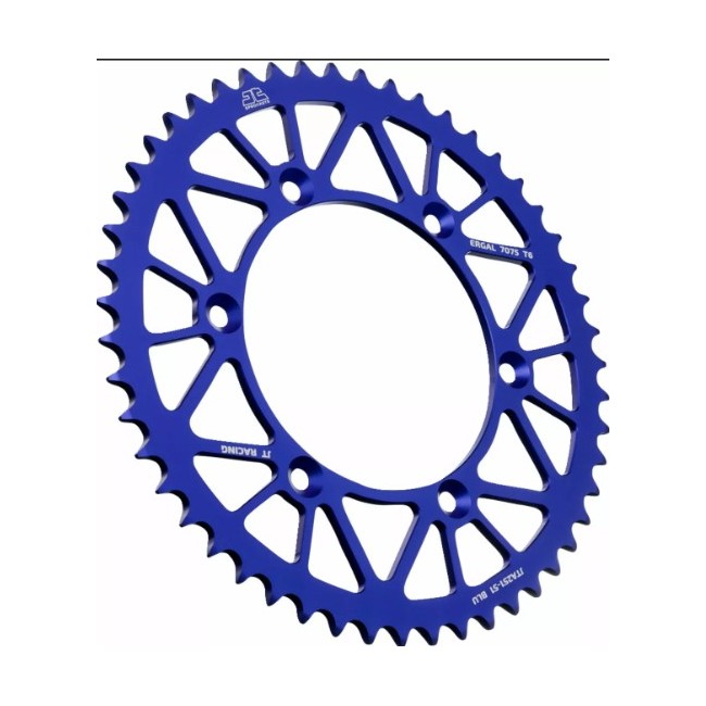 CORONA ALUMINIO EN AZUL PARA YAMAHA