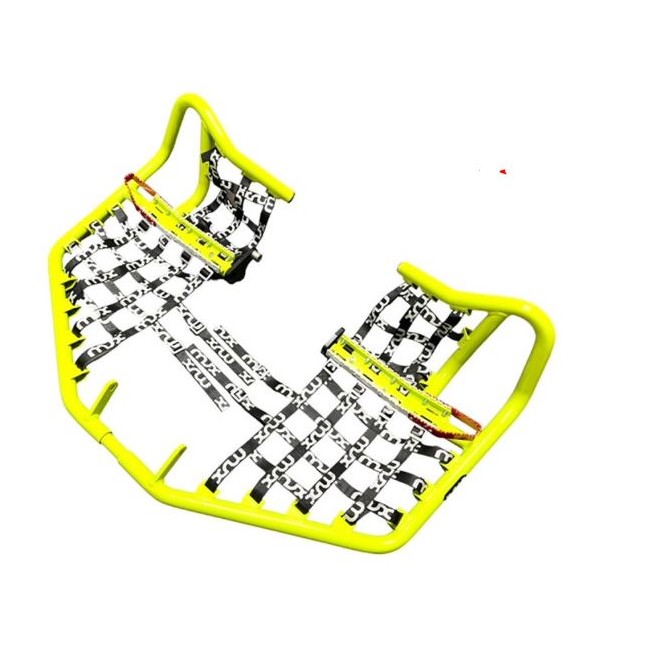 Parrillas XRW Q1 PRO amarillo Fluor SUZUKI LTZ 400