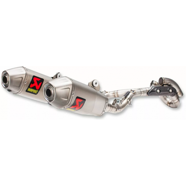 ESCAPE ACERO INOXIDABLE/TITANIO (DOBLE SILENCIADOR) CRF 450R 17-20