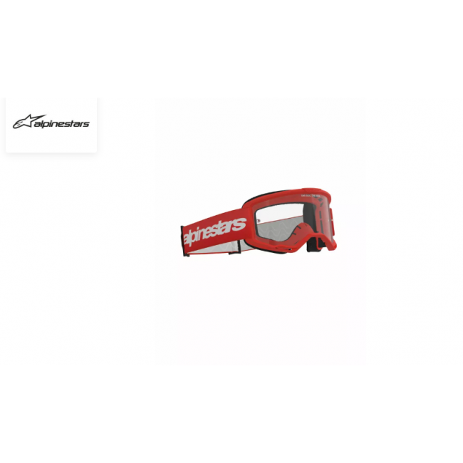 GAFAS ALPINESTARS VISION 3 WORDMARK ROJA