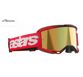 GAFAS ALPINESTARS VISION 5 BLAZE ROJO ESPEJO DORADO