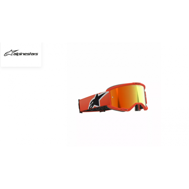 GAFAS ALPINESTARS VISION 5 CORP NARANJA ESPEJO ROJO