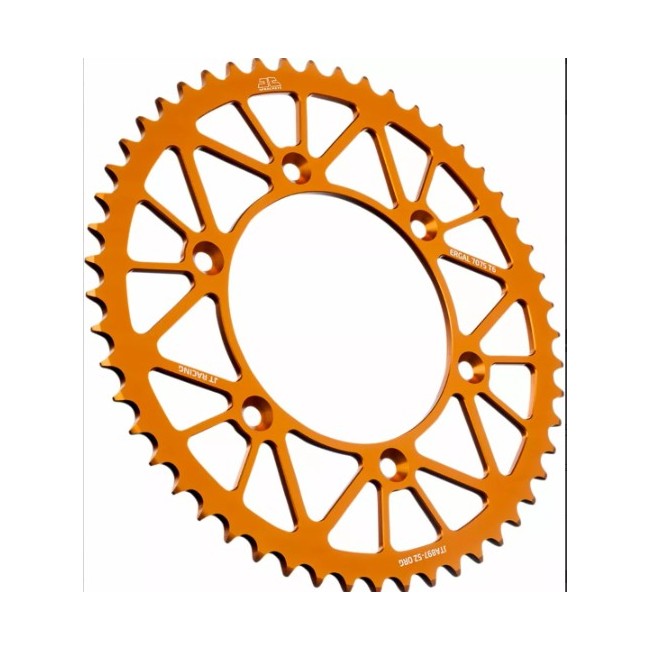 CORONA ALUMINIO KTM JT SPROCKETS NARANJA
