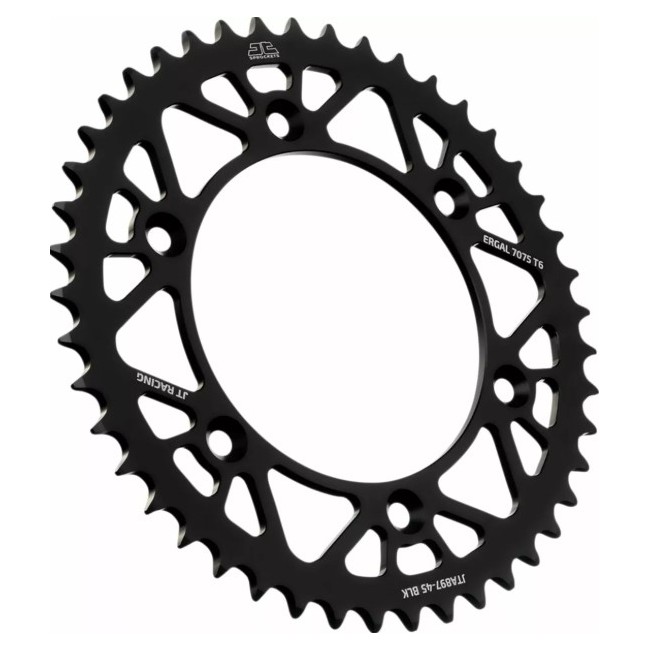 CORONA ALUMINIO KTM/HUSQVARNA  JT SPROCKETS NEGRO
