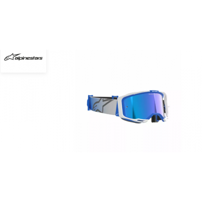 GAFAS ALPINESTARS VISION 8 CORP AZUL/BLANCO ESPEJO AZUL