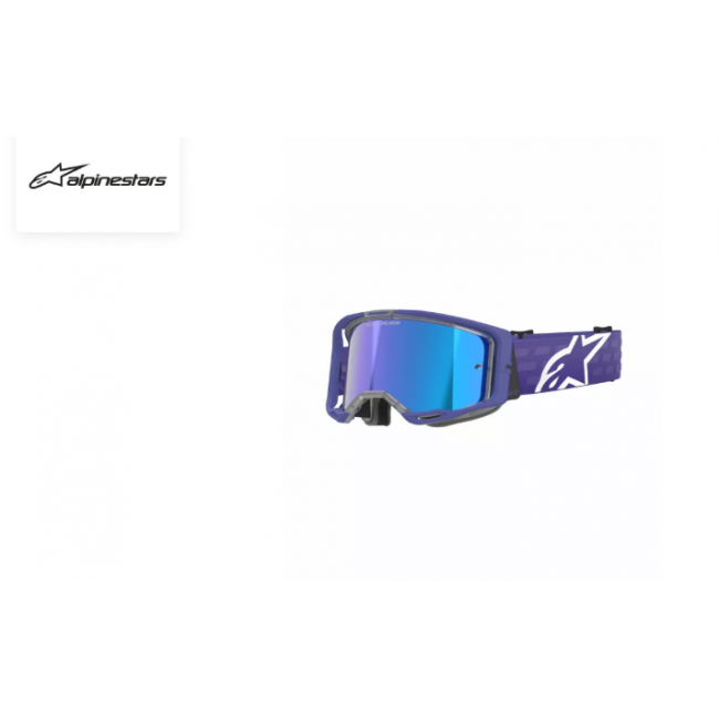 GAFAS ALPINESTARS VISION 8 CORP PURPURA ESPEJO AZUL