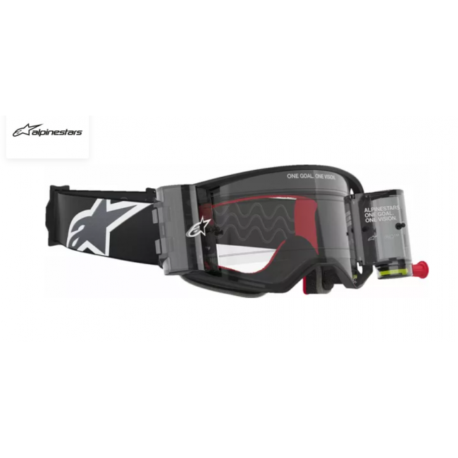 GAFAS ALPINESTARS ROLL-OFF NEGRA/GRIS