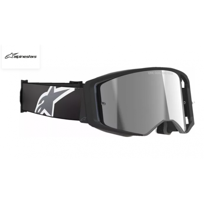 GAFAS ALPINESTARS SUPERTECH CORP NEGRA/GRIS ESPEJO PLATA