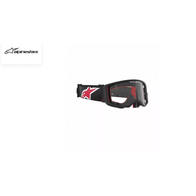 GAFAS ASLPINESTARS SUPERTECH CORP NEGRA/ROJA