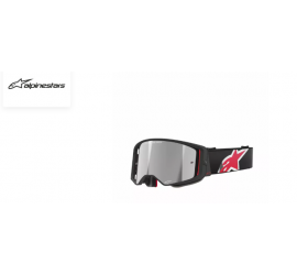 GAFAS ALPINESTARS SUPERTECH CORP NEGRA/ROJA ESPEJO PLATA