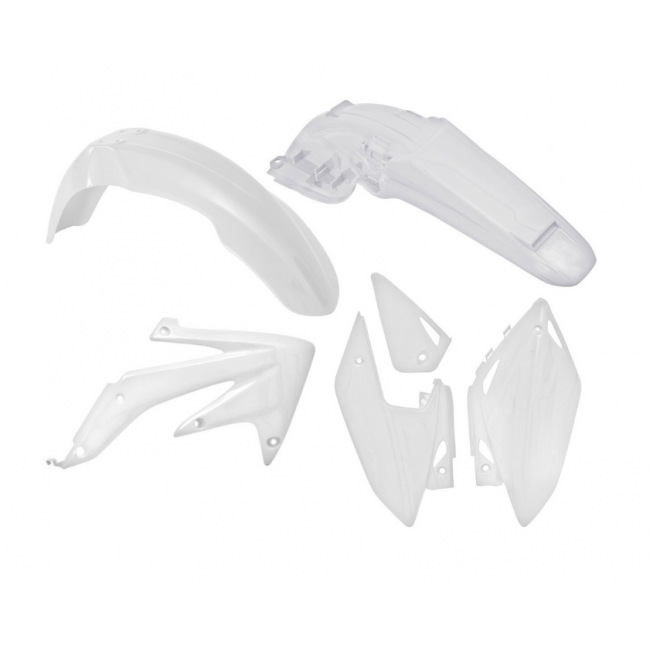 KIT DE PLASTICO RTECH BLANCO HONDA CRF 450 X 05-07