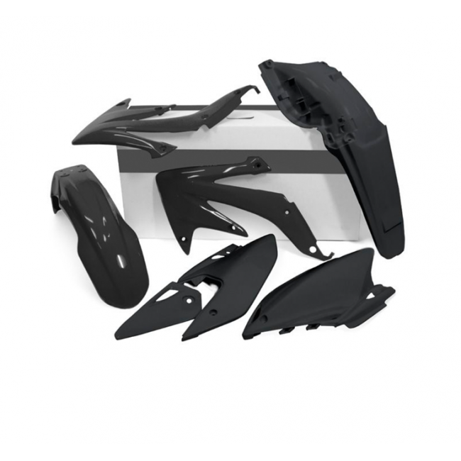 KIT DE PLASTICOS RTECH NEGRO HONDA CRF 450 X 08-16