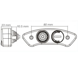 VELOCIMETRO KOSO EX-02 SUZUKI LTZ 400