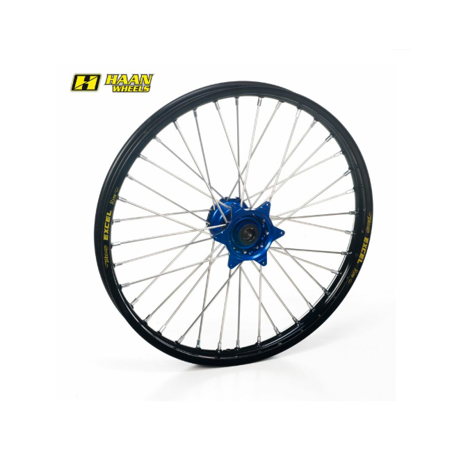 RUEDA DELANTERA COMPLETA NEGRA BUJE AZUL HUSQV FE/TE 125+ 19-23 FC/TC125+ 19-23