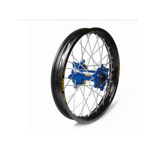 RUEDA TRASERA COMPLETA NEGRA BUJE AZUL HUSQVARNA FC/TC 125 + 16-22