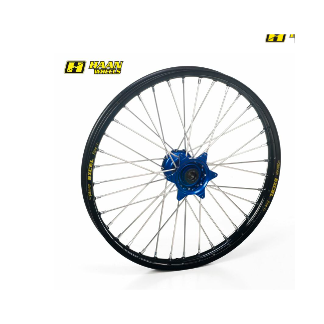 RUEDA DLNT NEGRO BUJE AZUL SHERCO SE/SE-R 125/250/300 SEF/SEF-R250/300/450 05-22