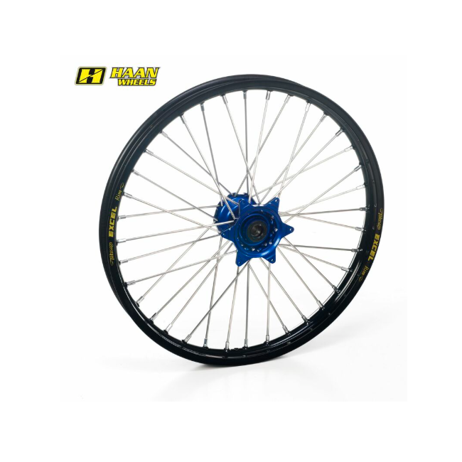 RUEDA DELANTERA COMPLETA NEGRA BUJE AZUL YAMAHA YZ-F250/450 14-23