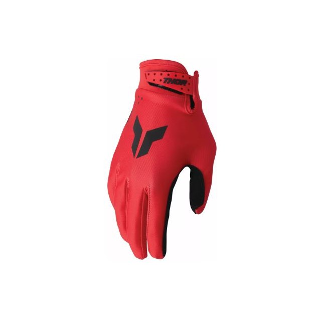 GUANTES THOR LAUNCHMODE GLOVE ROJO-NEGRO