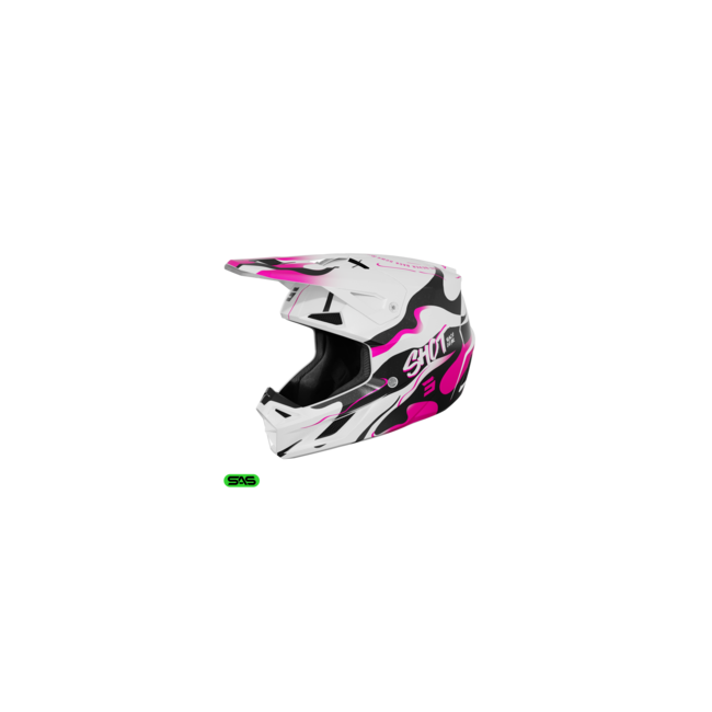 CASCO SPEED BESTIA ROSA PERLA