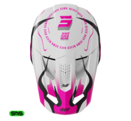 CASCO SPEED BESTIA ROSA PERLA