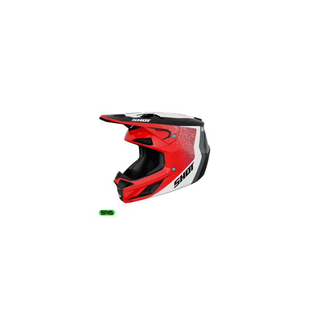 CASCO SPEED HYBRID ROJO BRILLO