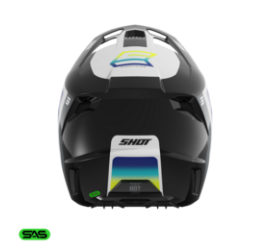 CASCO SPEED HYBRID AMARILLO FLUOR-AZUL BRILLO