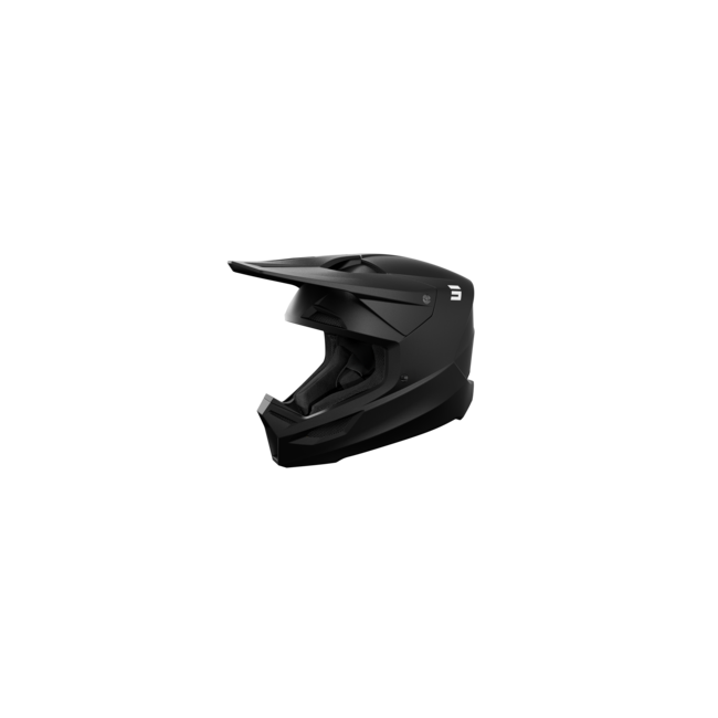CASCO FURIOUS SOLID NEGRO MATE
