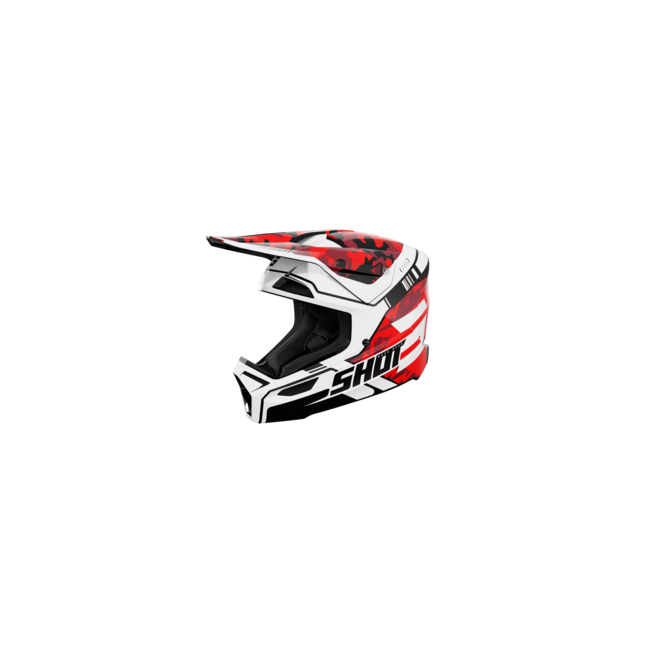 CASCO FURIOUS FLASH ROJO BRILLO