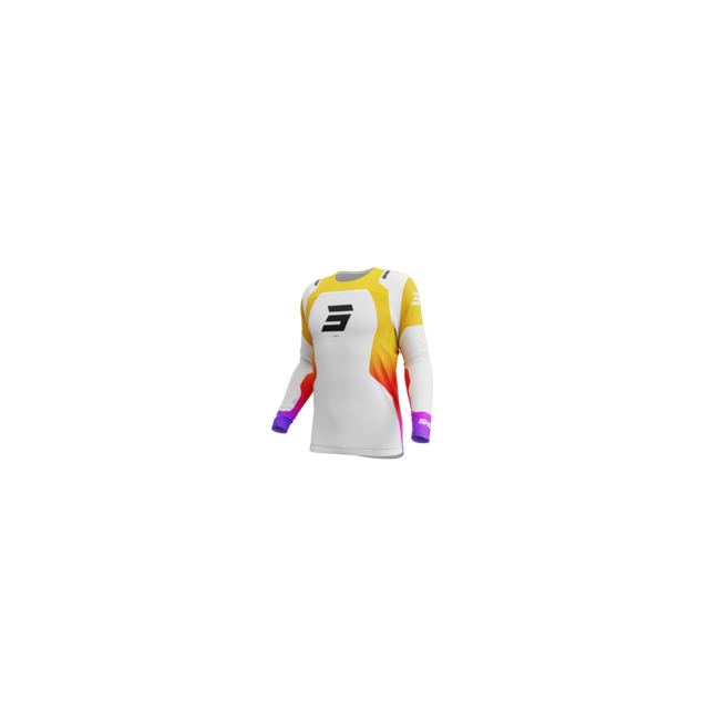CAMISETA SHOT CONTACT IONYX BLANCO-AMARILLO-ROSA