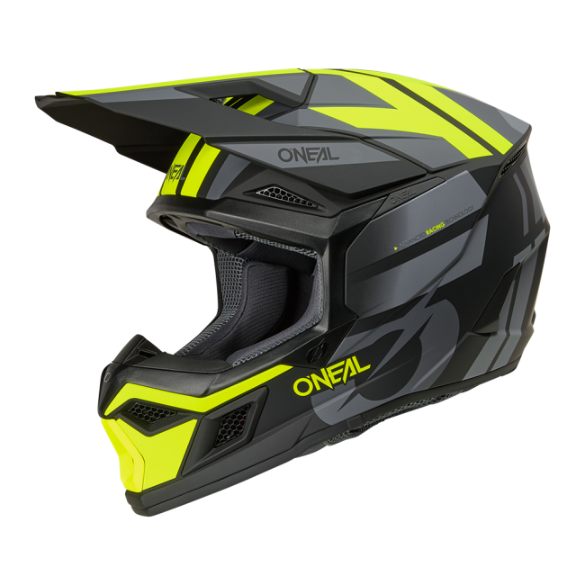 CASCO 3SRS RIDE BLANCO/GRIS/AMARILLO NEON