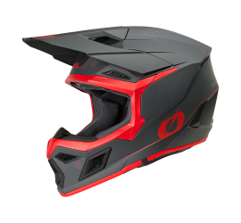 CASCO 3SRS E-STROKE GRIS/ROJO