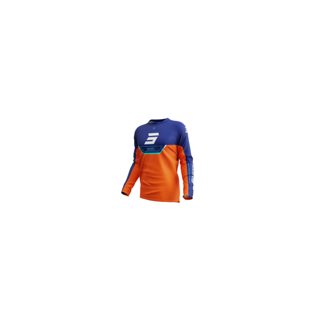CAMISETA SHOT DEVO DAYTONA NARANJA-AZUL