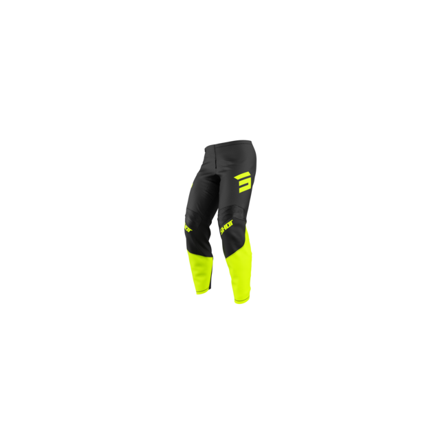 PANTALON SHOT DRAW PRIVATE AMARILLO FLUOR-NEGRO