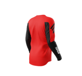 CAMISETA SHOT DRAW PRIVATE ROJO-NEGRO
