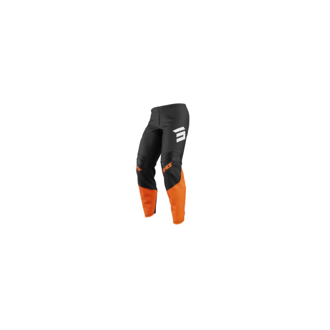 PANTALON SHOT DRAW PRIVATE NEGRO-NARANJA