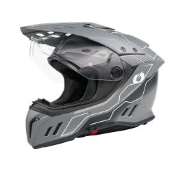 CASCO SIERRA RS NEGRO/GRIS