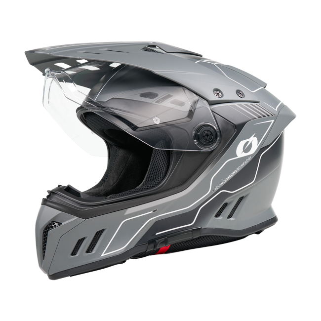CASCO SIERRA RS NEGRO/GRIS