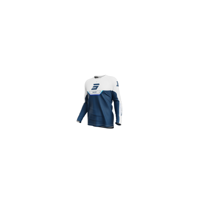 CAMISETA SHOT DRAW JUNIOR DAYTONA AZUL-BLANCO