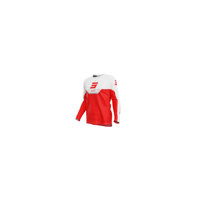 CAMISETA SHOT DRAW JUNIOR DAYTONA ROJO-BLANCO