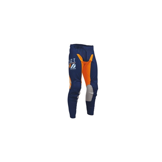 PANTALON THOR LAUNCHMODE FUTURA NARANJA-AZUL