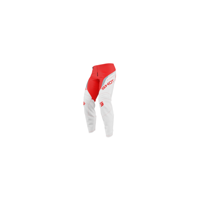 PANTALON SHOT DRAW DAYTONA  JUNIOR ROJO-BLANCO