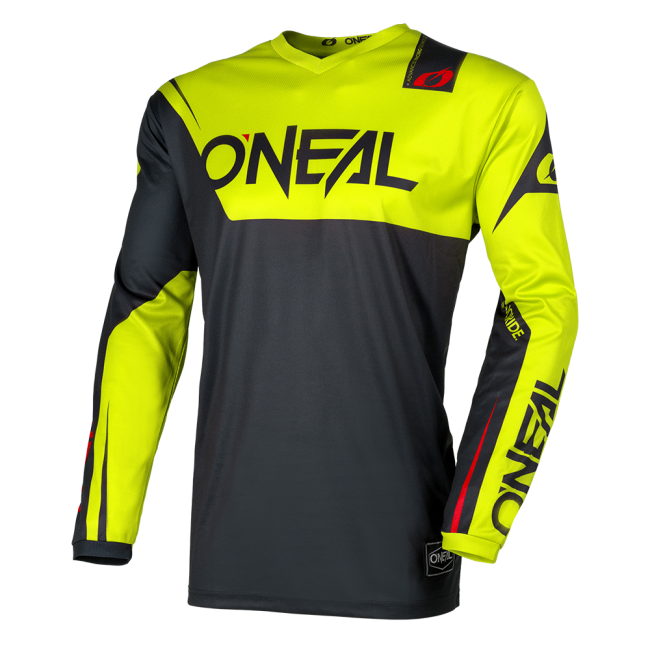 CAMISETA ELEMENT RACEWEAR NEGRO/AMARILLO NEON