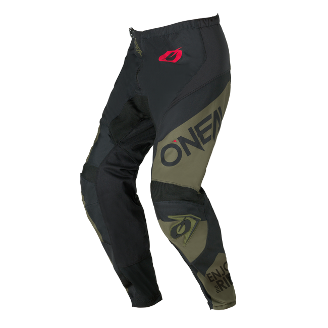 PANTALON ELEMENT RACEWEAR NEGRO/OLIVA