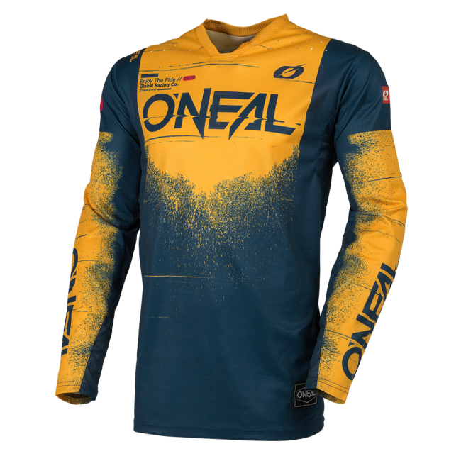 CAMISETA HARDWEAR SWIPE AZUL/NARANJA