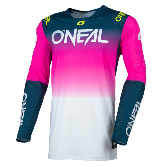 CAMISETA PRODIGY FIVE FIVE AZUL/ROSA BLANCO