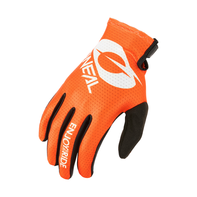GUANTE ONEAL MATRIX STACKED NARANJA-BLANCO