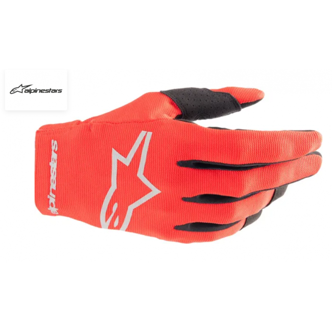 GUANTE ALPINESTAR RADAR JUNIOR ROJO