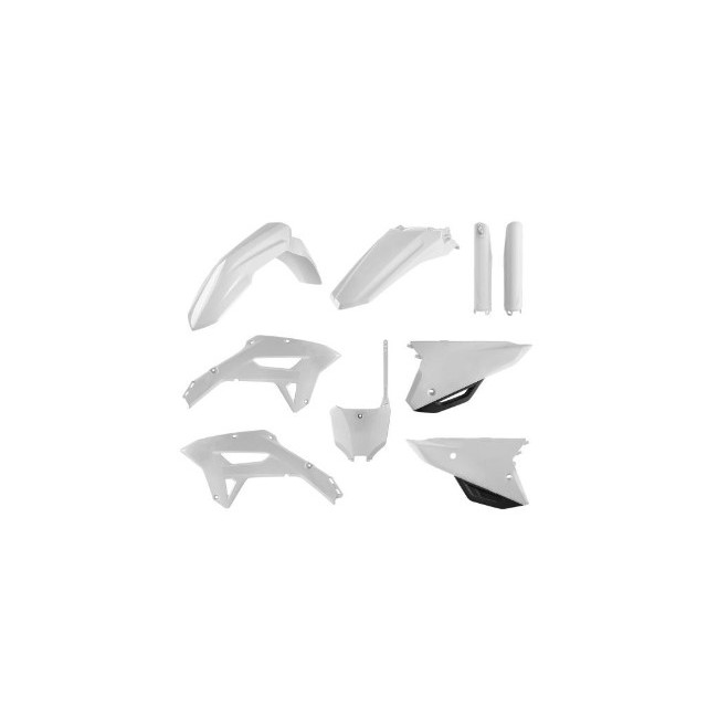 FULL KIT DE PLASTICOS POLISPORT HONDA CRF250RX 22-24/ CRF450RX 21-24 BLANCO