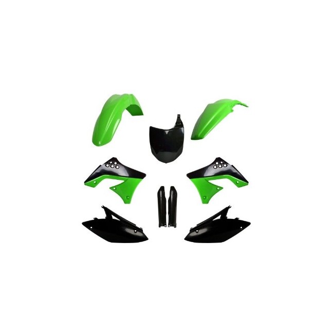 FULL KIT DE PLASTICOS POLISPORT MX KAWASAKI KX250F (09-12) REPLICA (12)