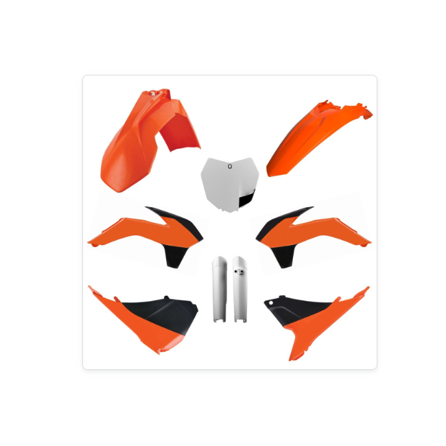 FULL KIT PLASTICOS POLISPORT KTM SX/SXF 13/15 REPLICA 13/14 XC/XC-F 13-14